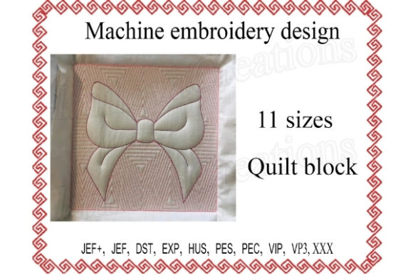 Quilt Block Ribbon Review