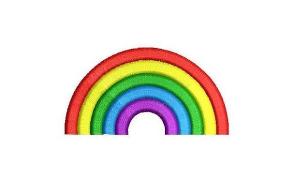 Review: Rainbow Colorful Embroidery Design